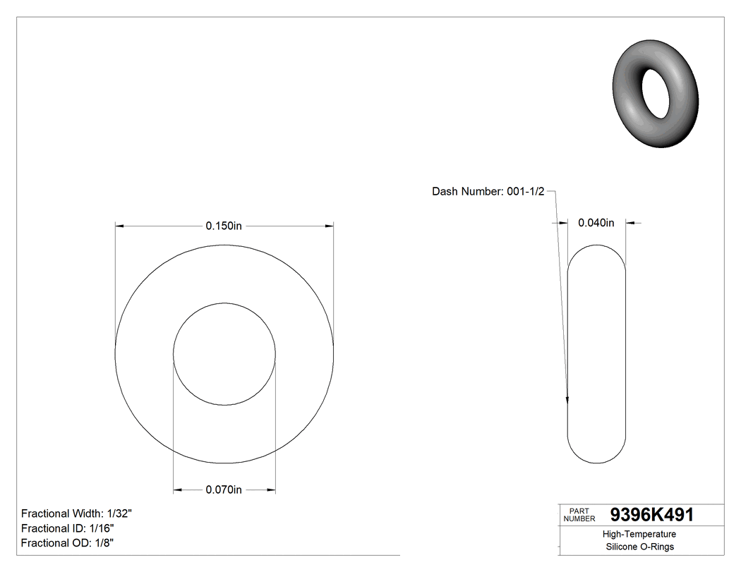 Technical drawing - 9396K491